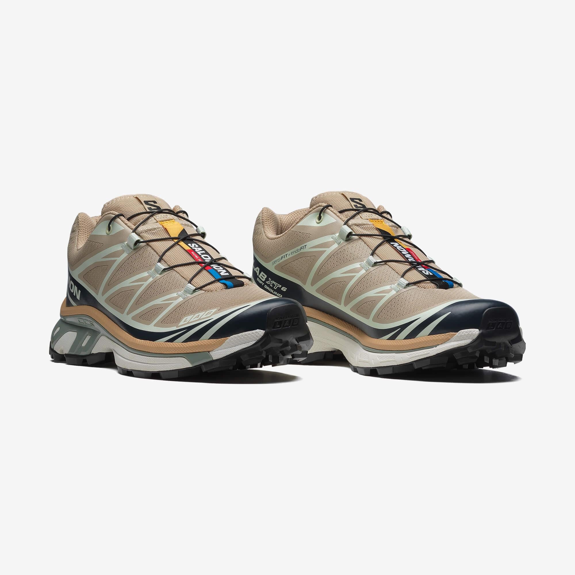 Salomon XT-6 Unisex Sneaker Lunar Rock L49211400 - Oxford Tan - L47737400 - image 2