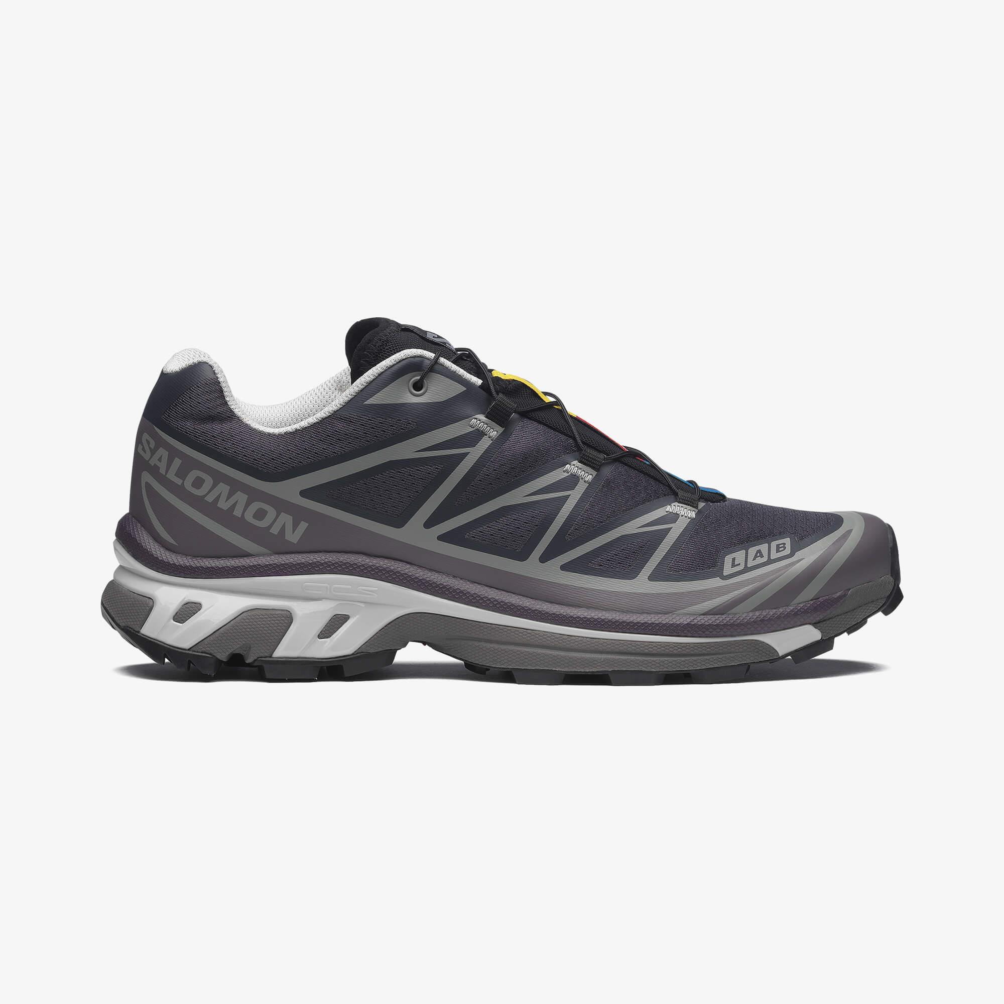 Salomon XT-6 Unisex Sneaker White L49212200 - Nine Iron - L47864100 - image 1