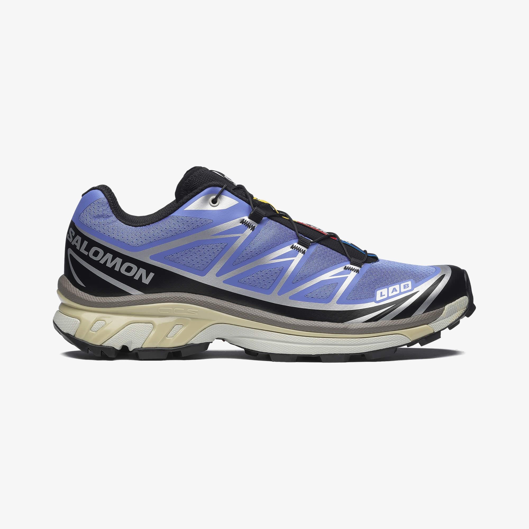 Salomon XT-6 Unisex Sneaker White L49212200 - Ultramarine - L47865100 - image 1