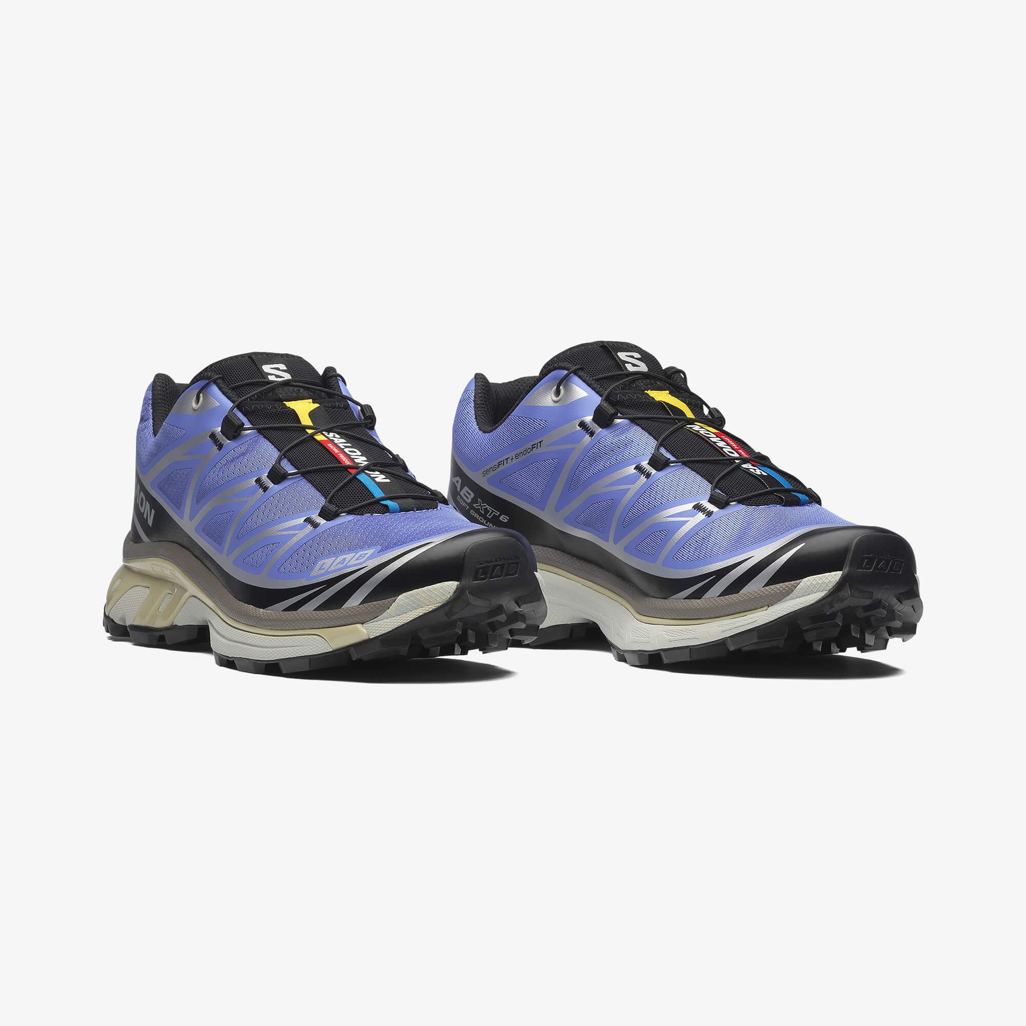 Salomon XT-6 Unisex Sneaker Walnut L49212000 - Ultramarine - L47865100 - image 2
