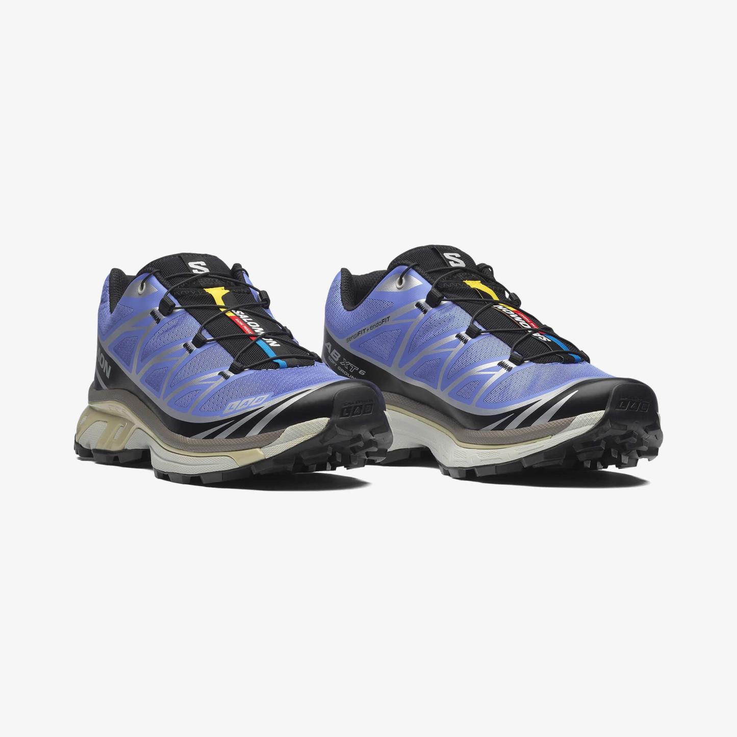 Salomon XT-6 Unisex Sneaker Walnut L49212000 - Ultramarine - L47865100 - image 2