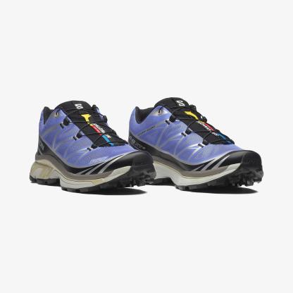 Salomon XT-6 Unisex Sneaker Walnut L49212000 - Ultramarine - L47865100 - image 2