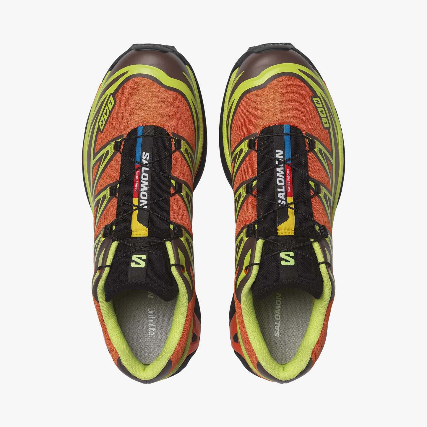 Salomon XT-6 Unisex Sneaker Lunar Rock L49211400 - Red Orange - L47869600 - image 3