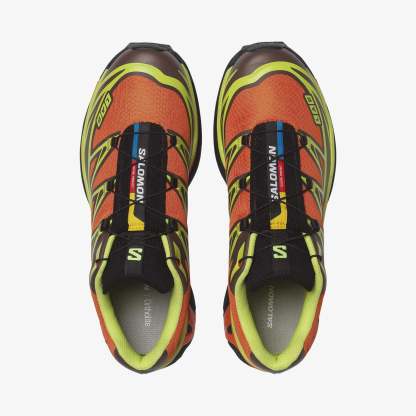 Salomon XT-6 Unisex Sneaker Lunar Rock L49211400 - Red Orange - L47869600 - image 3