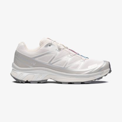 Salomon XT-6 Unisex Sneaker White L49212200 - Rainy Day [L47988000] - L47988000 - image 1