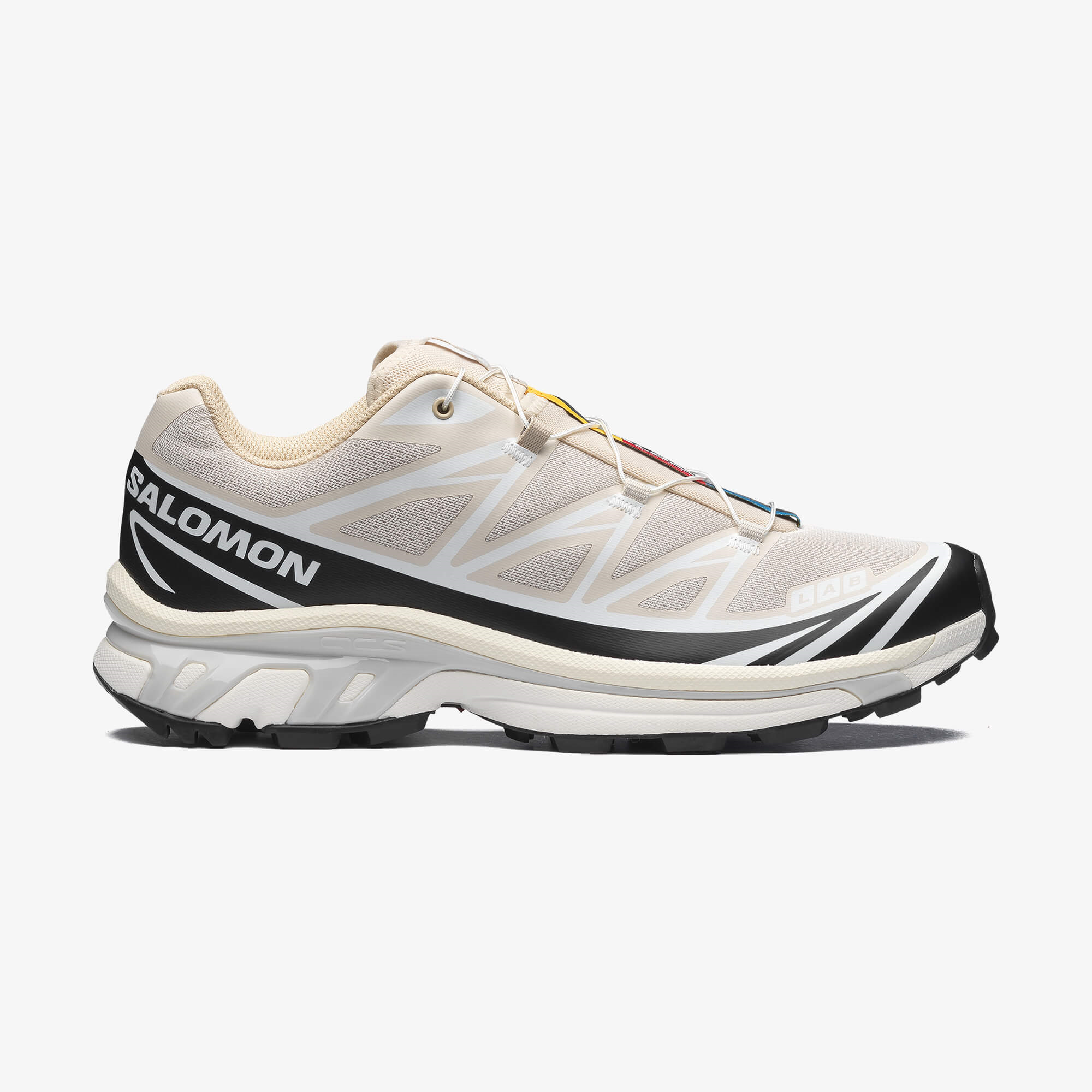 Salomon XT-6 Unisex Sneaker White L49212200 - Rainy Day [L47989700] - L47989700 - image 1
