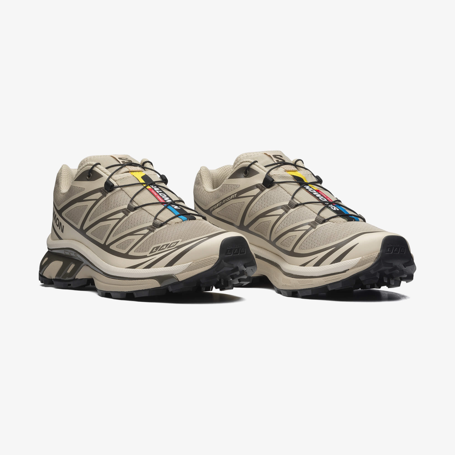 Salomon XT-6 Unisex Sneaker White L49212200 - Eucalyptus - L47989800 - image 3