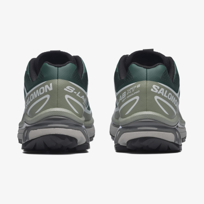 Salomon XT-6 Unisex Sneaker White L49212200 - Bistro Green - L49154700 - image 5