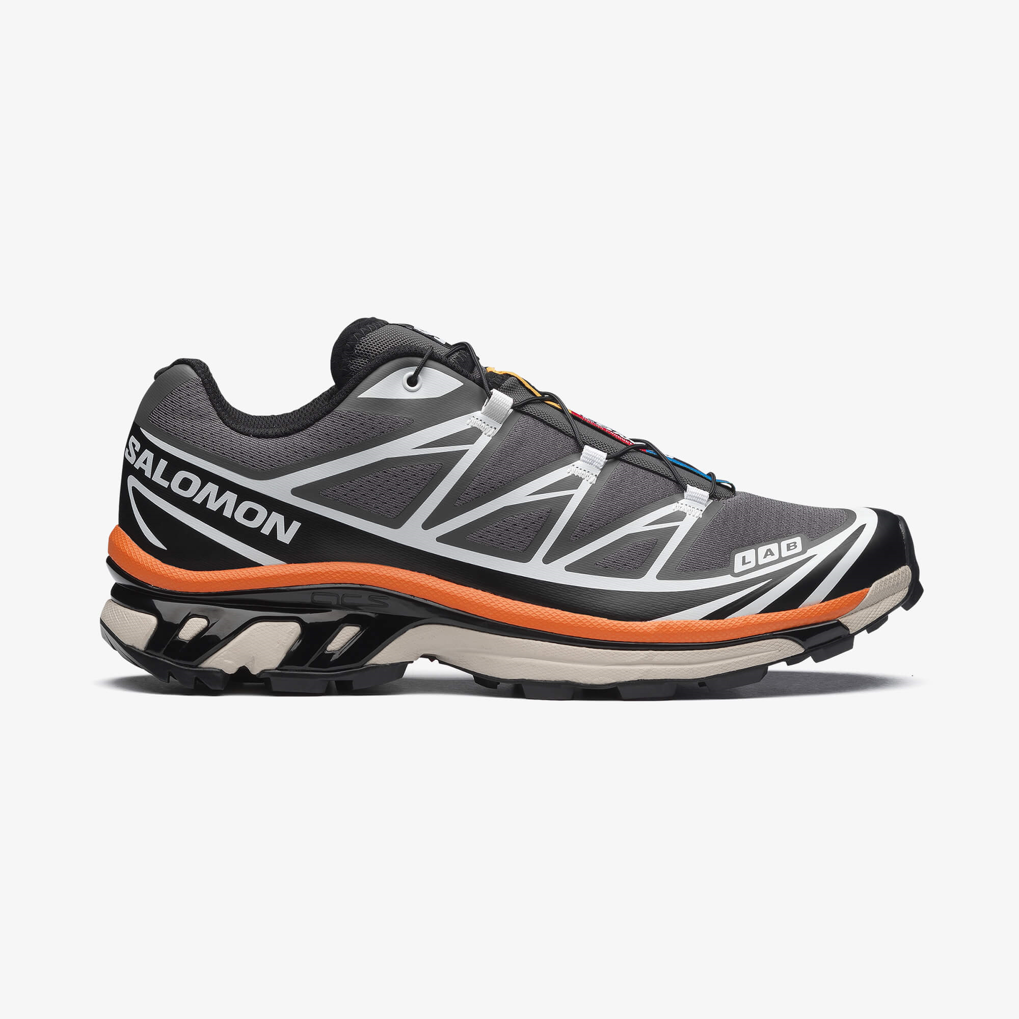 Salomon XT-6 Unisex Sneaker White L49212200 - Pewter - L49205800 - image 1