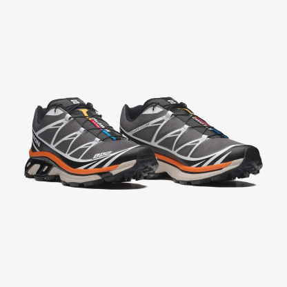 Salomon XT-6 Unisex Sneaker White L49212200 - Pewter - L49205800 - image 3