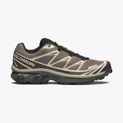 Salomon XT-6 Unisex Sneaker White L49212200 - Walnut [L49209700] - L49209700 - image 1