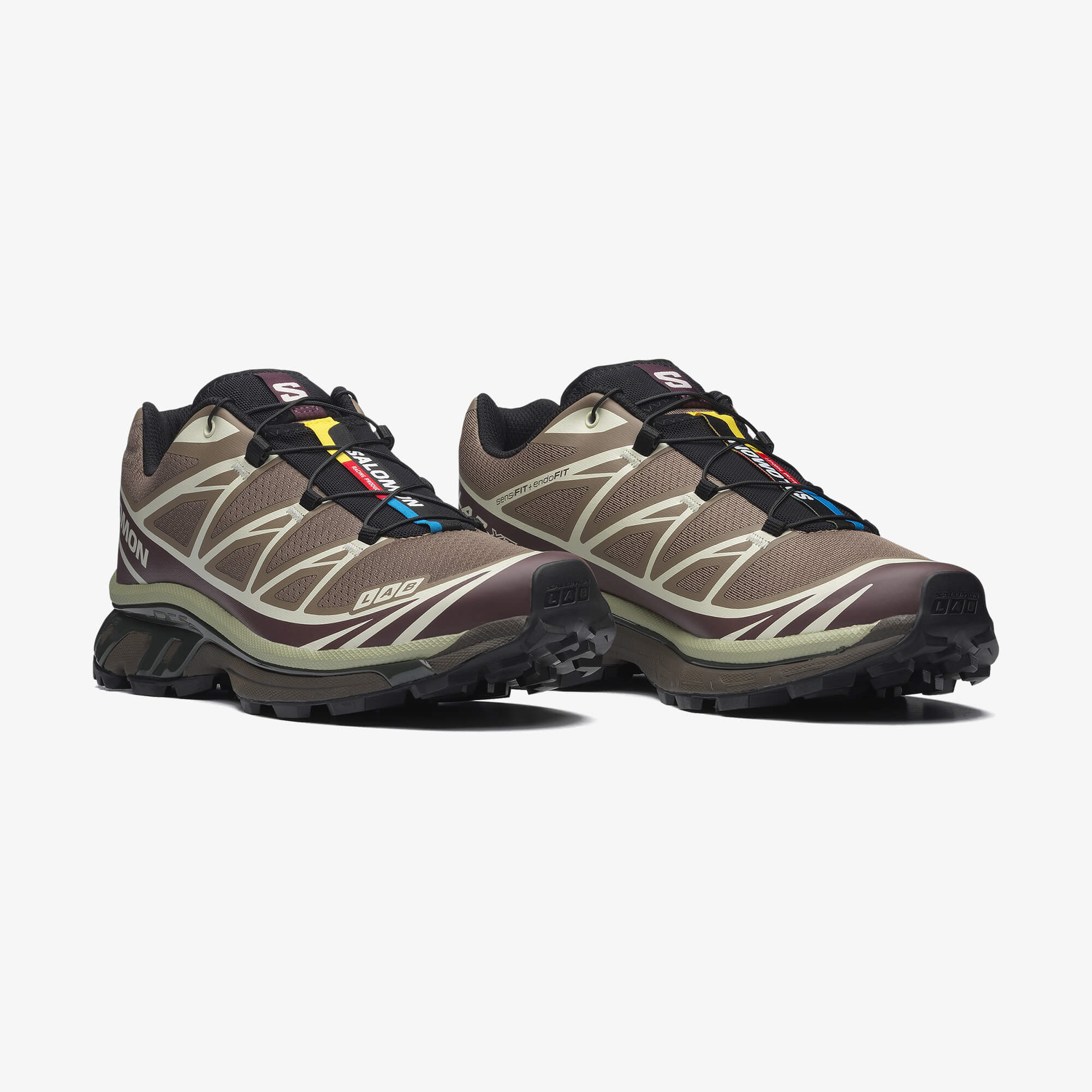 Salomon XT-6 Unisex Sneaker White L49212200 - Walnut [L49209700] - L49209700 - image 3