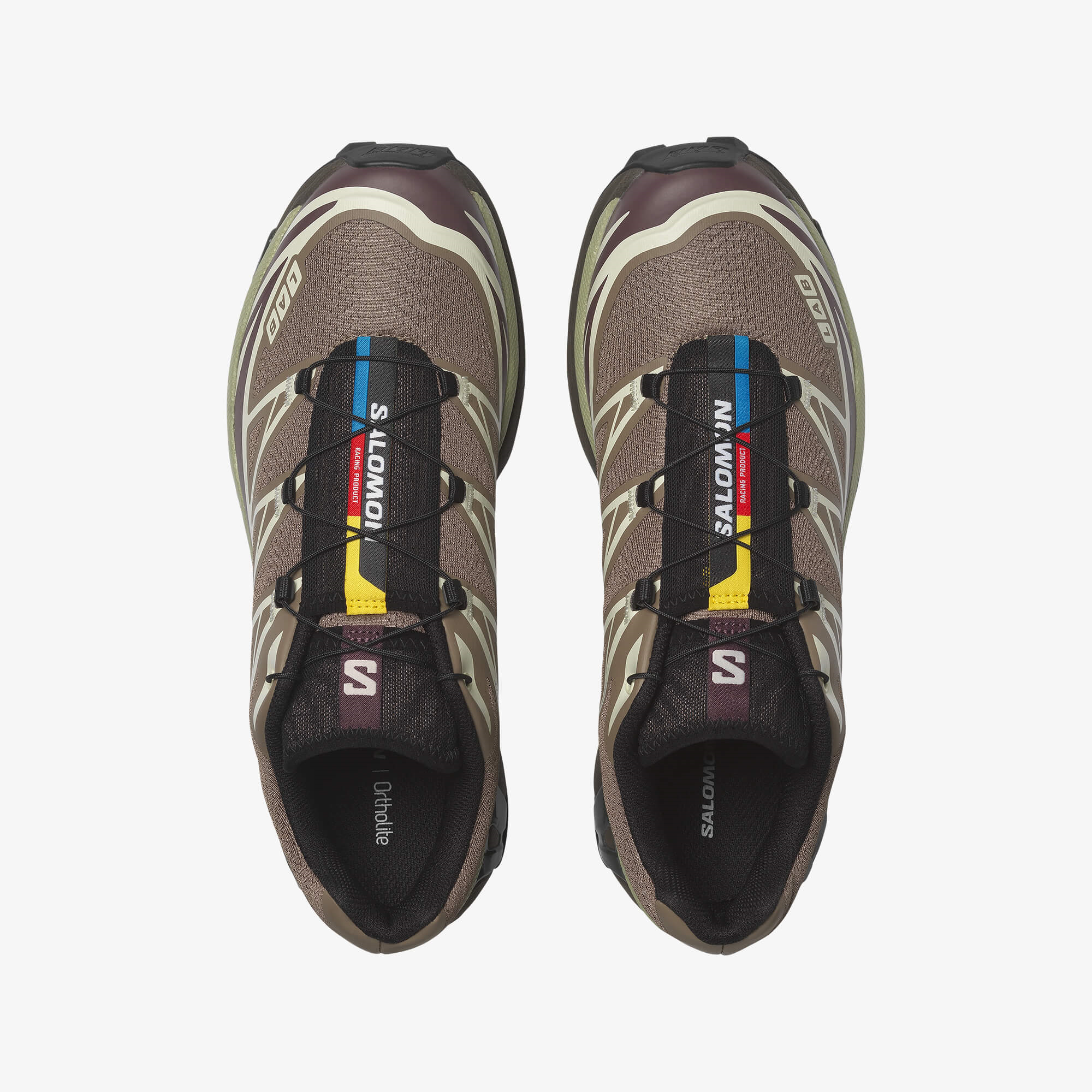 Salomon XT-6 Unisex Sneaker White L49212200 - Walnut [L49209700] - L49209700 - image 2