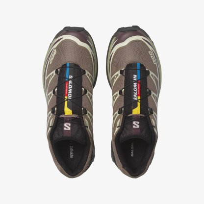 Salomon XT-6 Unisex Sneaker White L49212200 - Walnut [L49209700] - L49209700 - image 2
