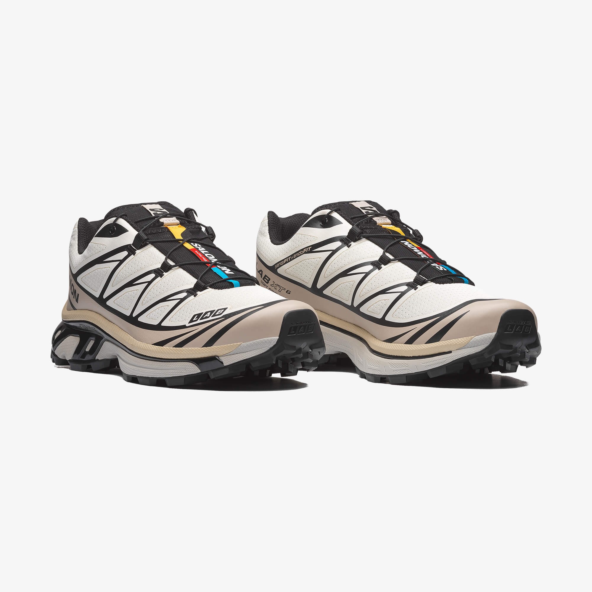 Salomon XT-6 Unisex Sneaker White L49212200 - Vanilla Ice [L49211300] - L49211300 - image 3
