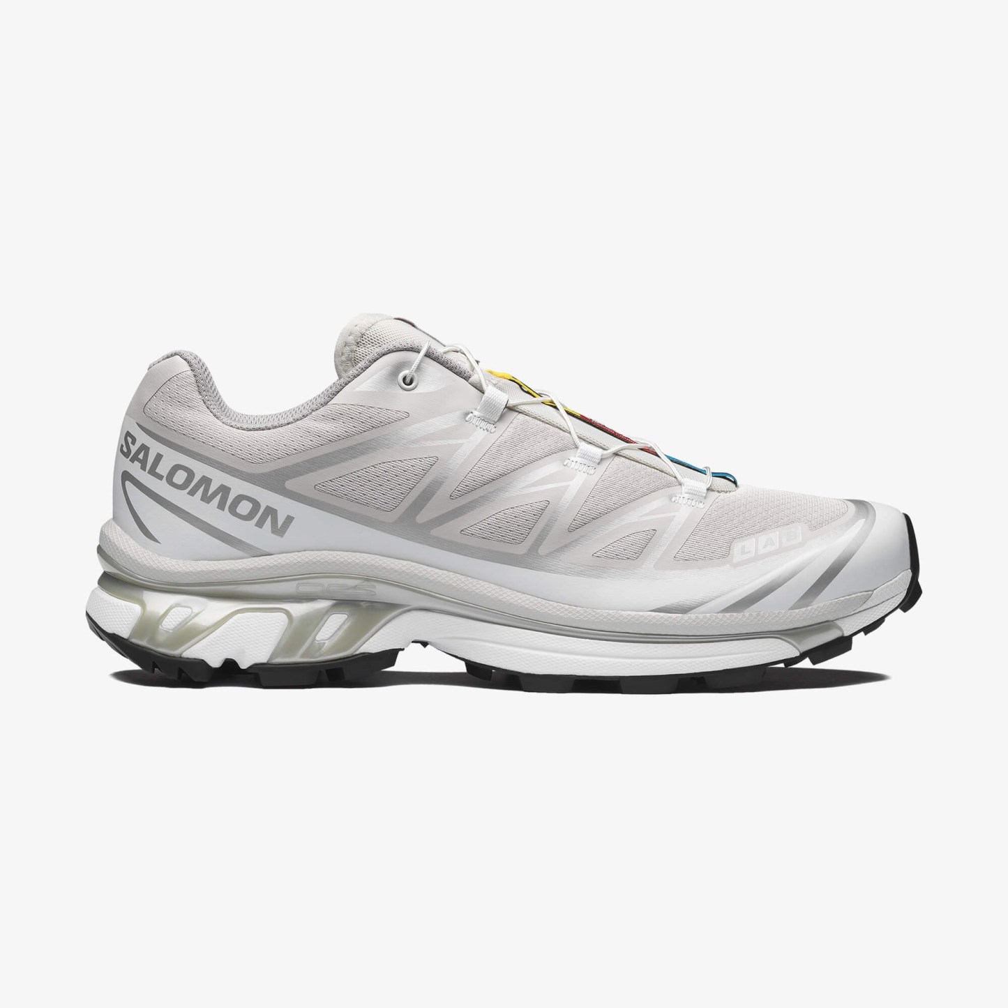 Salomon XT-6 Unisex Sneaker White L49212200 - Lunar Rock - L49211400 - image 1