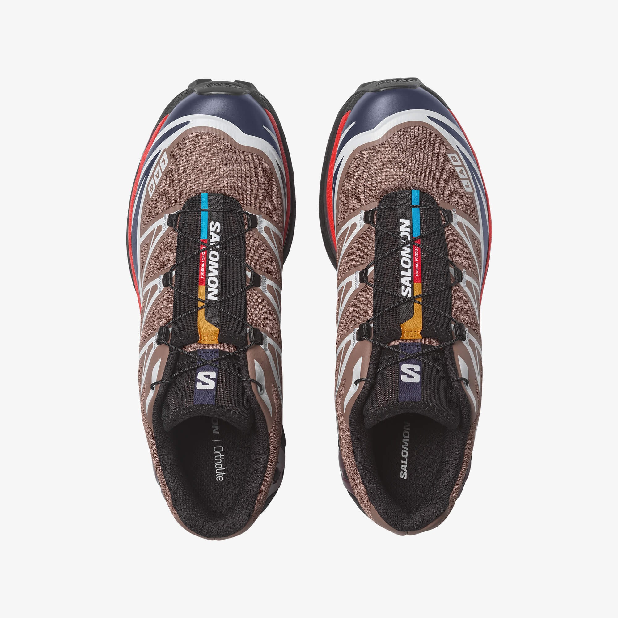 Salomon XT-6 Unisex Sneaker White L49212200 - Walnut [L49212000] - L49212000 - image 2
