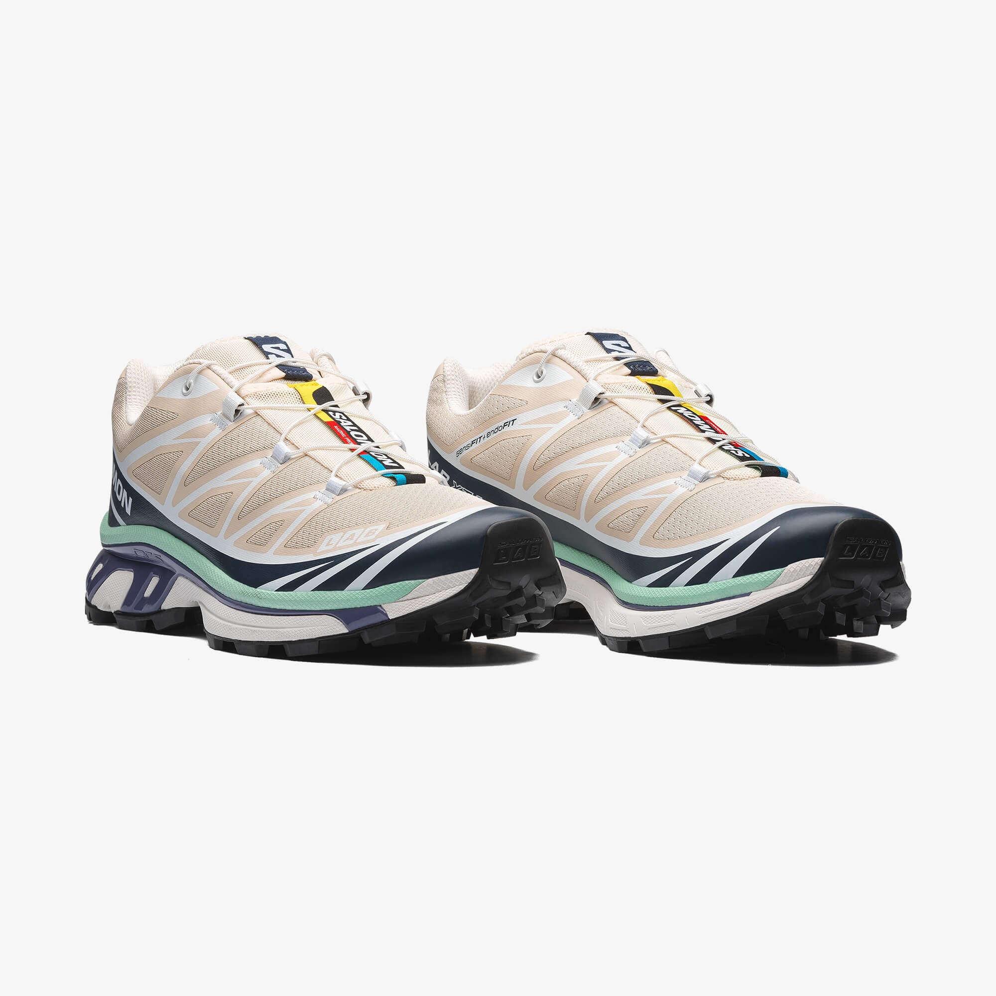 Salomon XT-6 Unisex Sneaker Walnut L49212000 - Tapioca - L49212400 - image 3