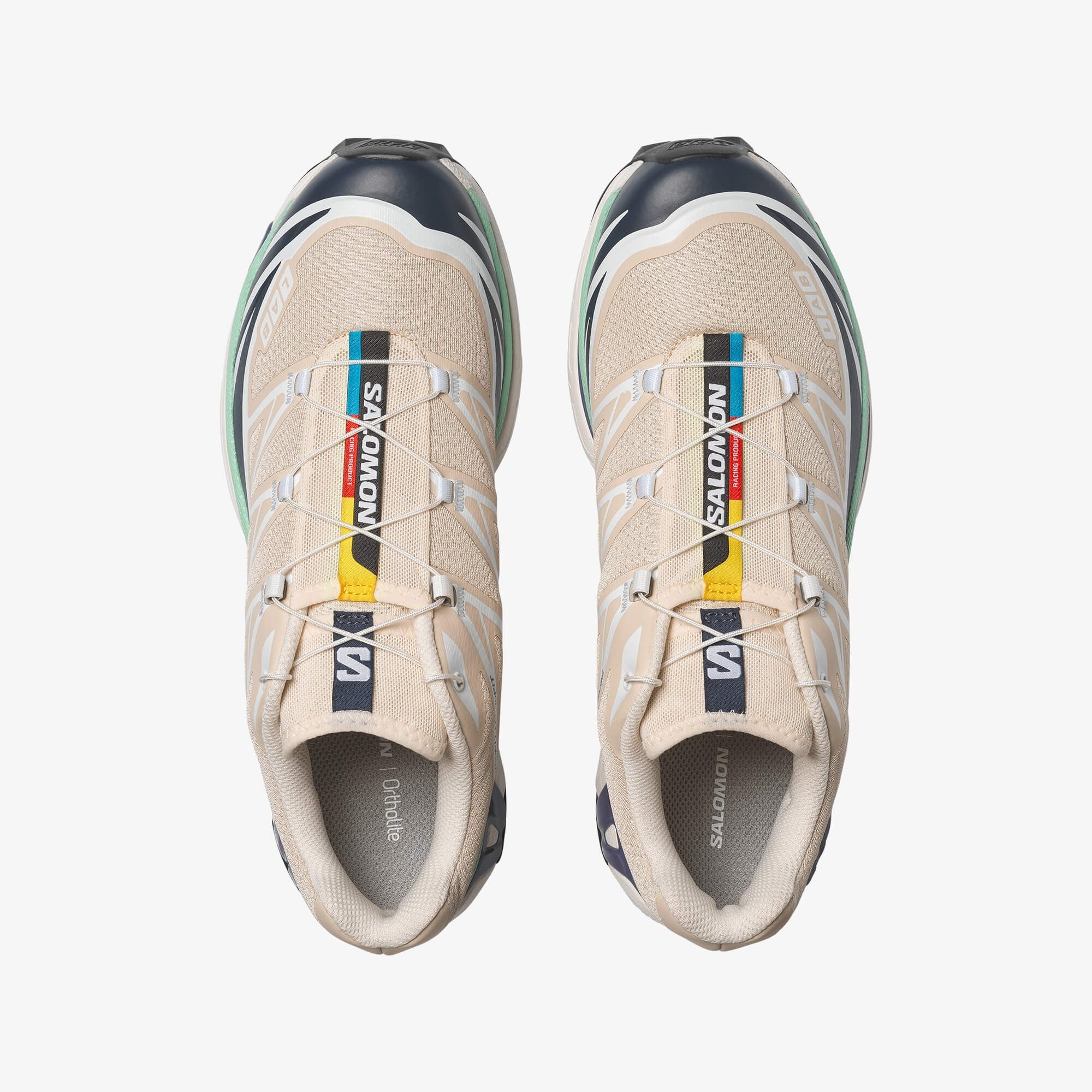 Salomon XT-6 Unisex Sneaker White L49212200 - Tapioca - L49212400 - image 2