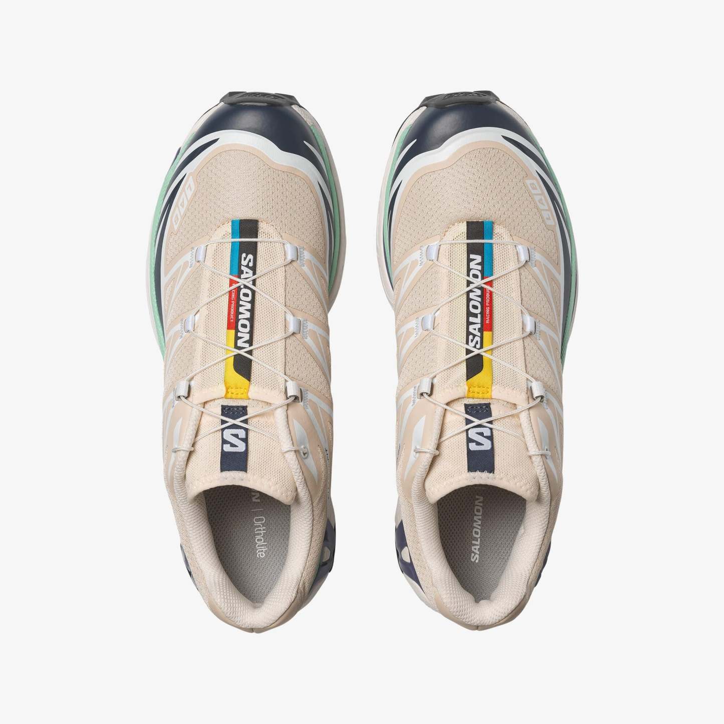 Salomon XT-6 Unisex Sneaker White L49212200 - Tapioca - L49212400 - image 2