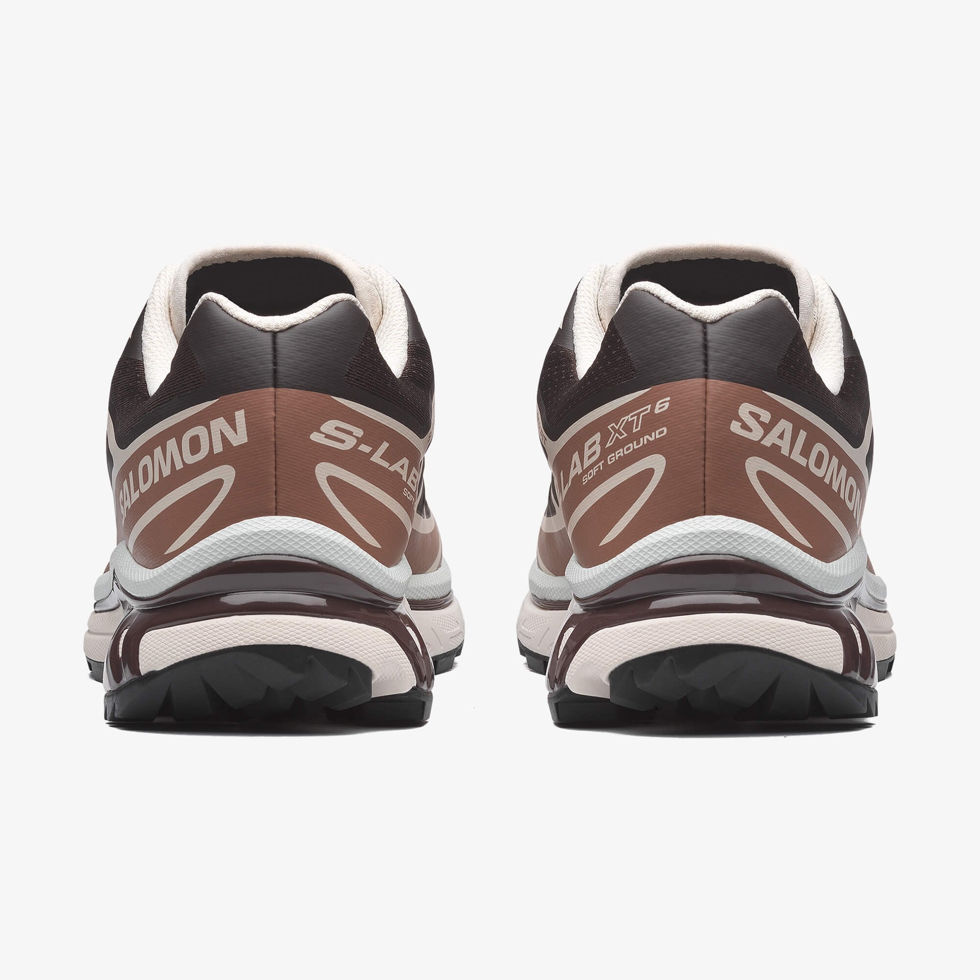 Salomon XT-6 Unisex Sneaker White L49212200 - Black Coffee - L49306600 - image 5