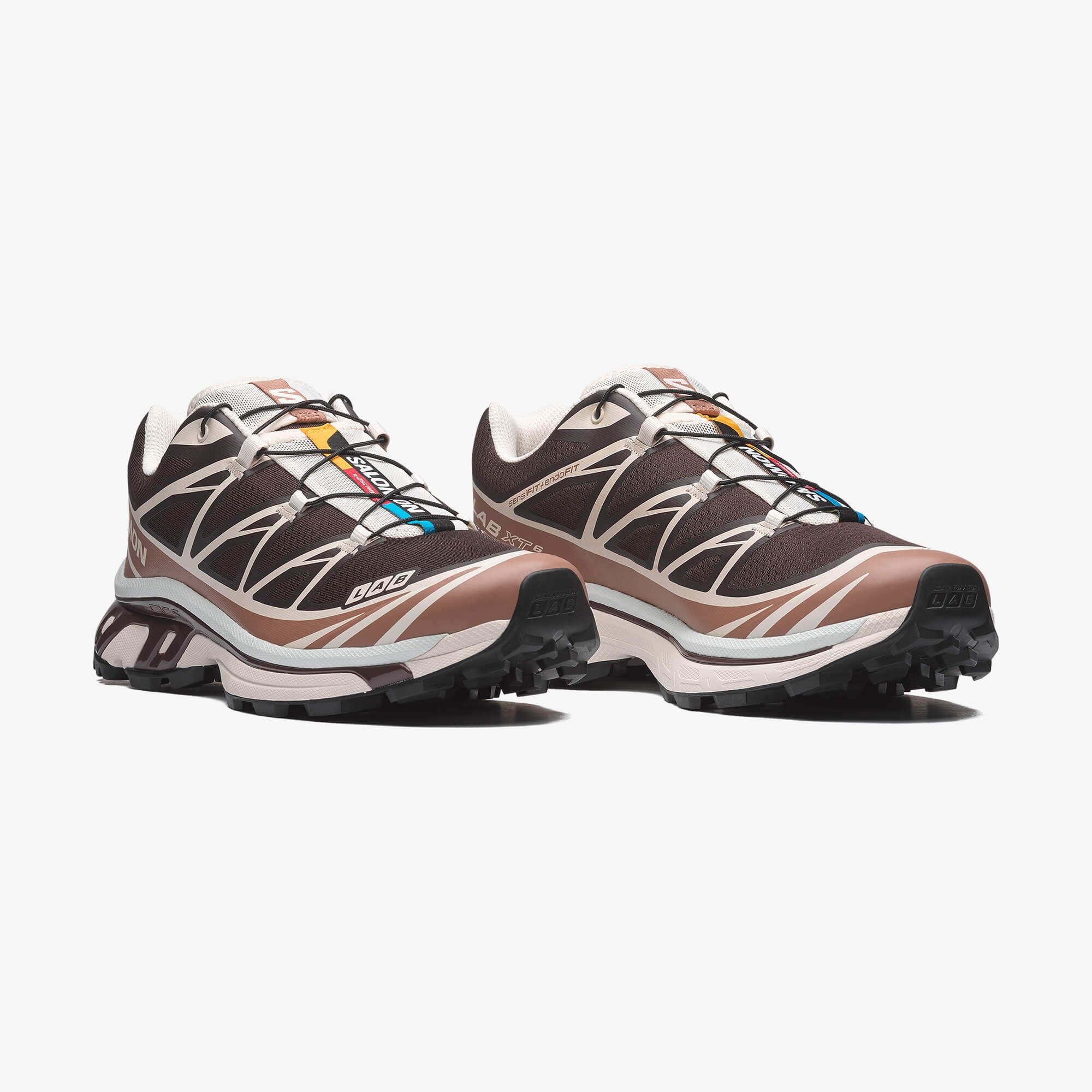 Salomon XT-6 Unisex Sneaker Walnut L49212000 - Black Coffee - L49306600 - image 3