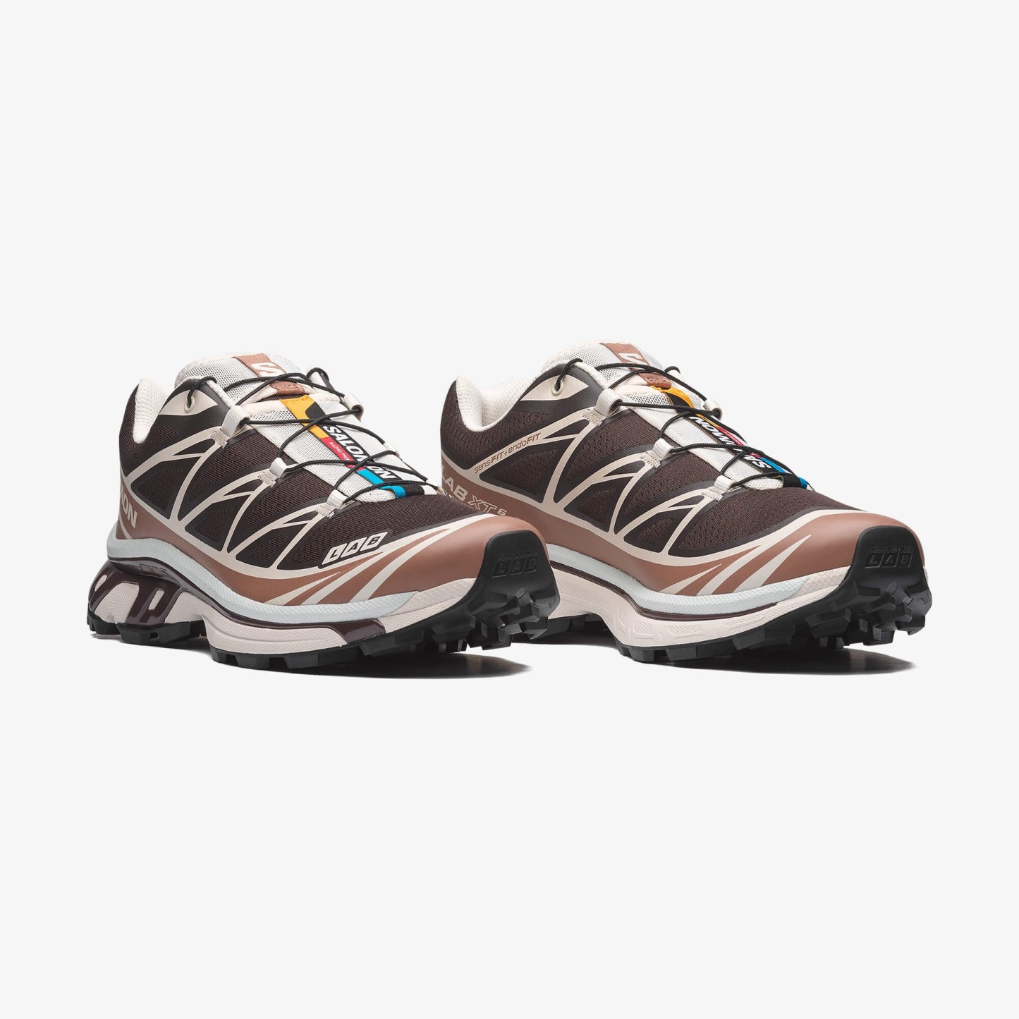 Salomon XT-6 Unisex Sneaker Walnut L49212000 - Black Coffee - L49306600 - image 3