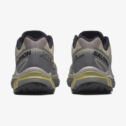 Salomon XT-6 SHADOW Unisex Sneaker Almond Milk L45418700 - Dark Gull Gray - L49149700 - image 5