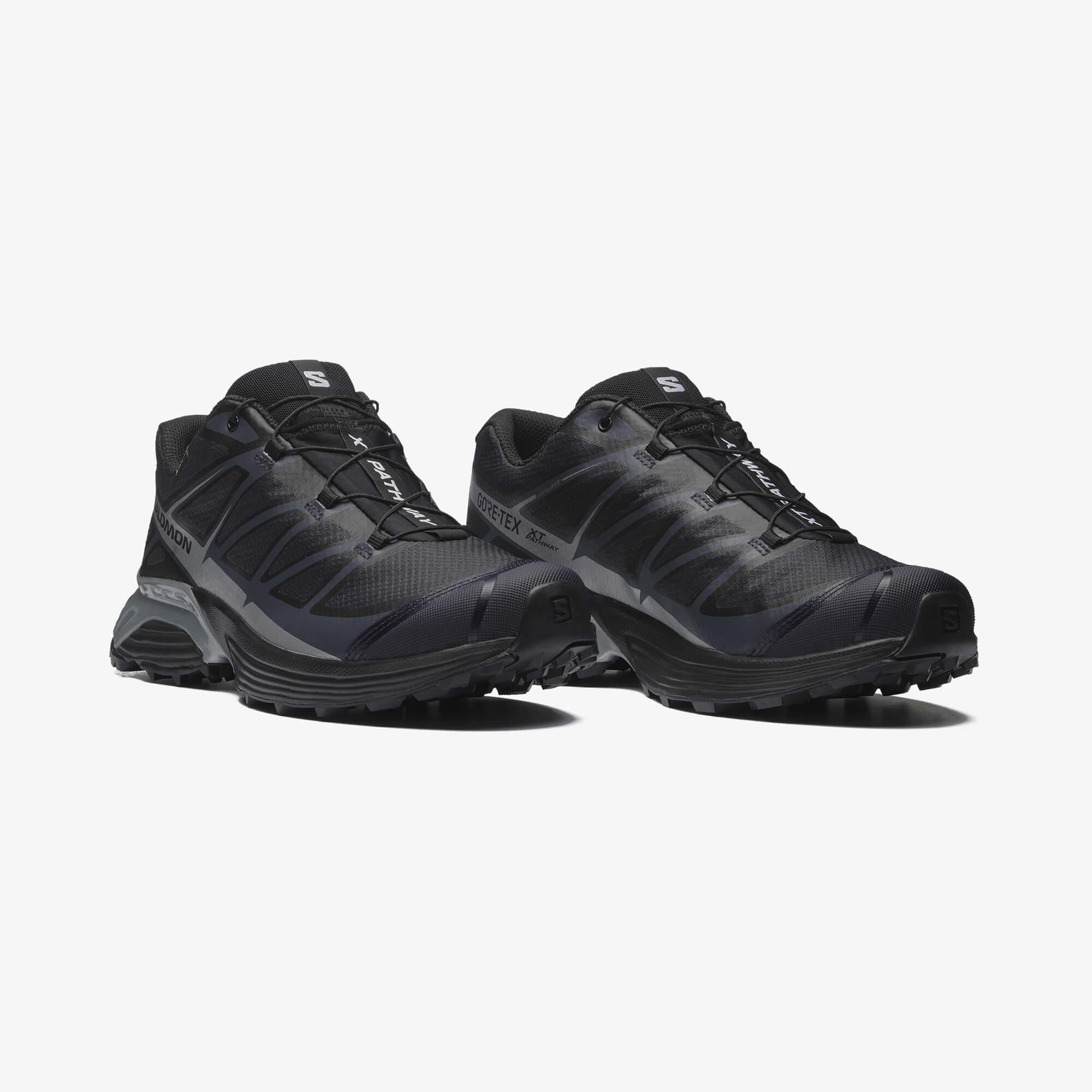 Salomon XT-PATHWAY GORE-TEX Unisex Sneaker Lunar Rock L47730900 - Black - L47577500 - image 2