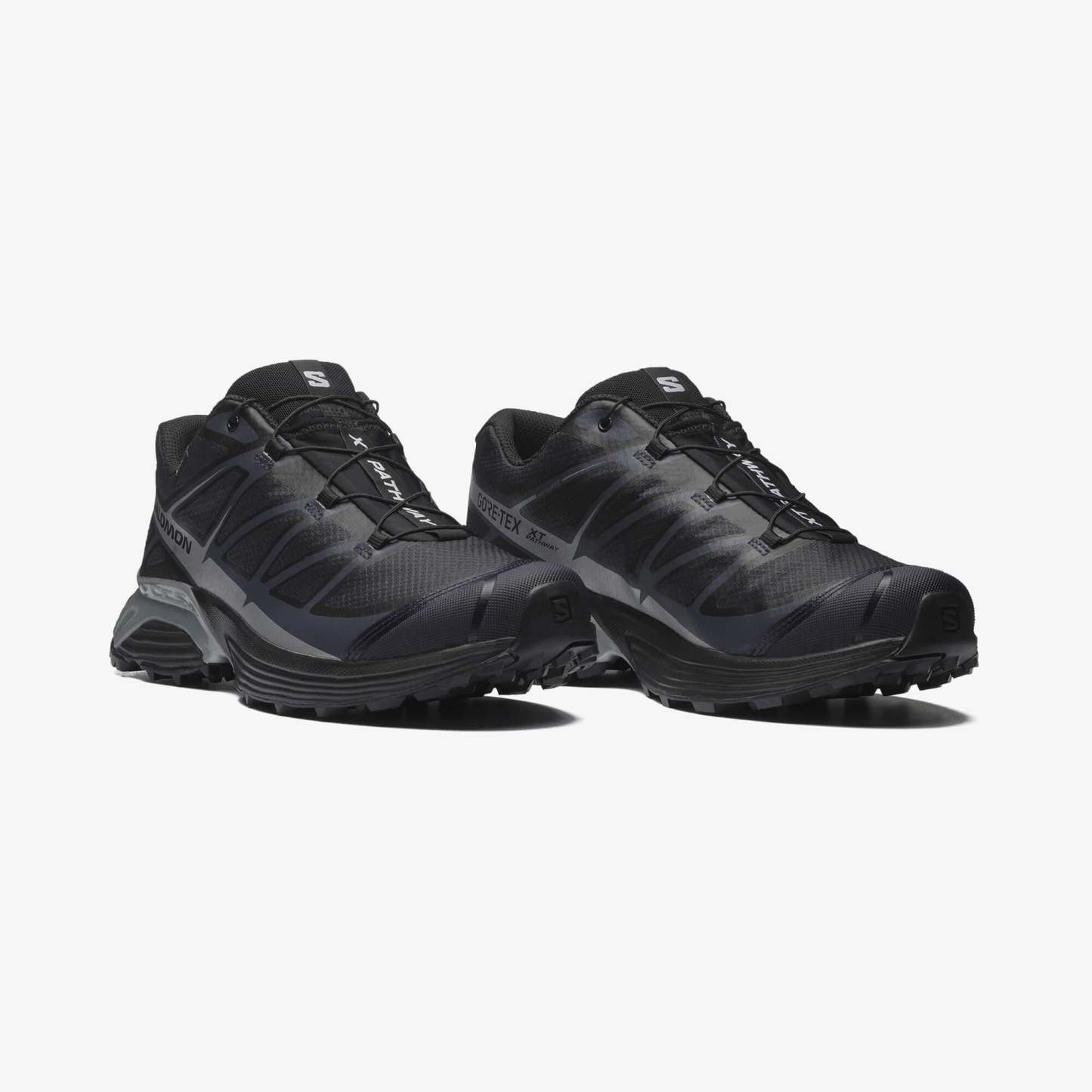 Salomon XT-PATHWAY GORE-TEX Unisex Sneaker Lunar Rock L47730900 - Black - L47577500 - image 2
