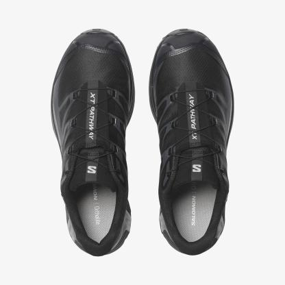 Salomon XT-PATHWAY GORE-TEX Unisex Sneaker Alloy L49235800 - Black - L47577500 - image 3
