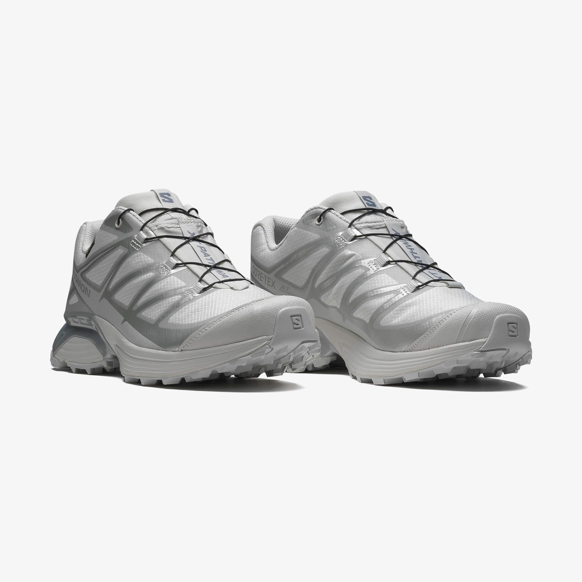 Salomon XT-PATHWAY GORE-TEX Unisex Sneaker Alloy L49235800 - Lunar Rock - L47730900 - image 2