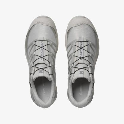 Salomon XT-PATHWAY GORE-TEX Unisex Sneaker Alloy L49235800 - Lunar Rock - L47730900 - image 3