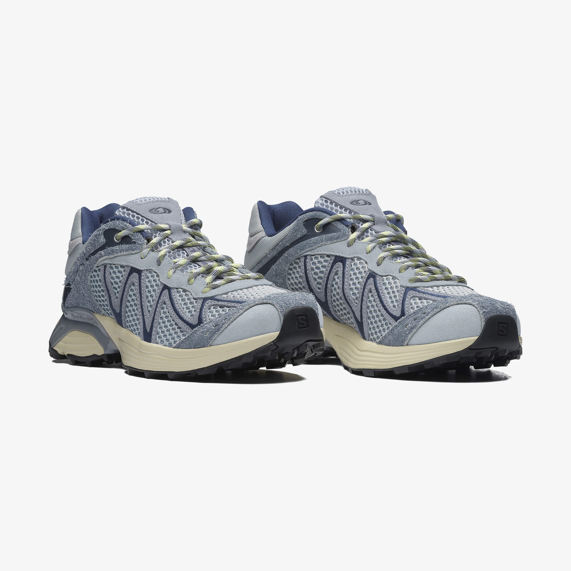 Salomon XT-WHISPER EMBROIDERY Unisex Sneaker Deep Lichen Green L49216400 - Pearl Blue - L49142600 - image 3