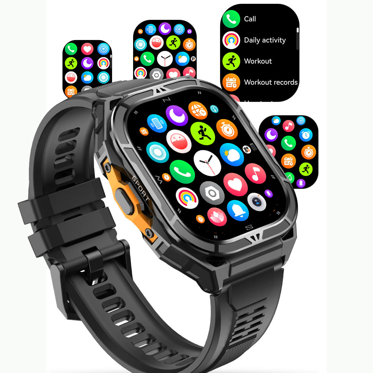 Aegis X5  GPS-Sportswatch /Square