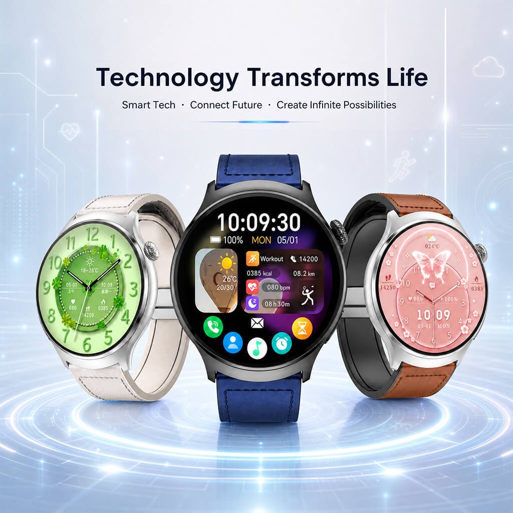 Aegis ECG Health Monitoring Smartwatch with Advanced PPG Technology