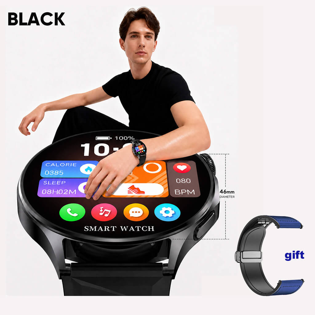 Aegis M6 Health Monitoring Smartwatch  Powered by  PPG Technology 