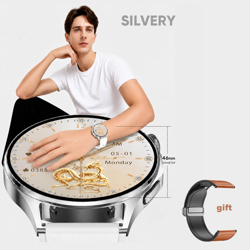 Aegis M6 Health Monitoring Smartwatch  Powered by  PPG Technology 