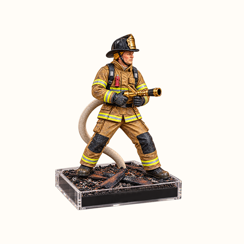 🚒 Firefighter Mist Hero – Unique Humidifier with LED Light