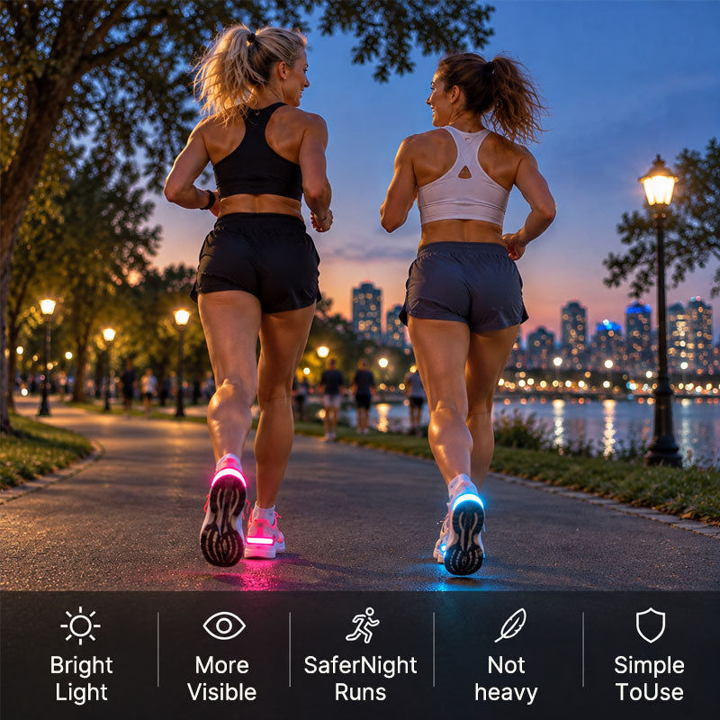 Color-Changing LED Shoe Lights