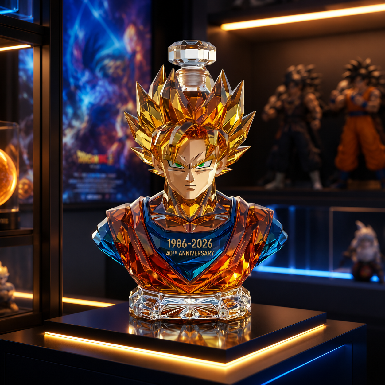 Prince of Destruction 1986-2026 40th Anniversary Whisky Bottle