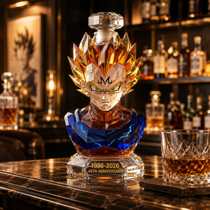 Prince of Destruction 1986-2026 40th Anniversary Whisky Bottle