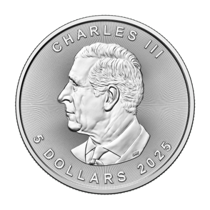 1 oz 2025 Canadian Maple Leaf Silver Coin | Royal Canadian Mint