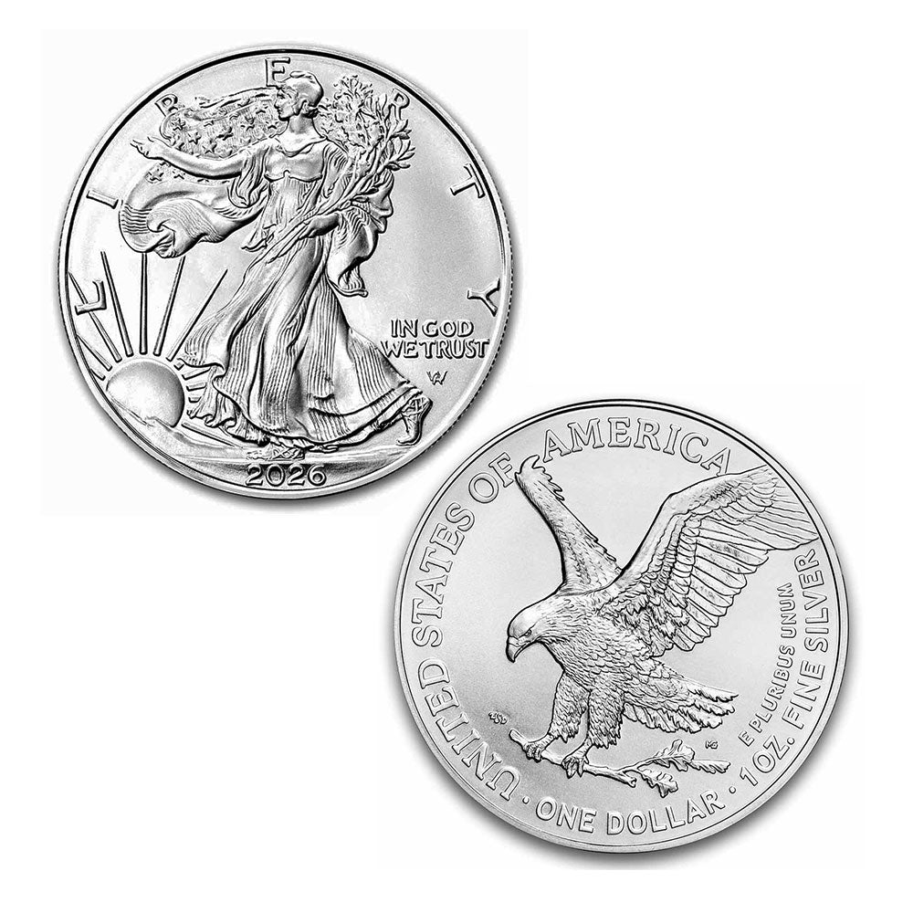 Limited Quantity Available ⏳ | 2026 American Silver Eagle 1 oz Silver Coin
