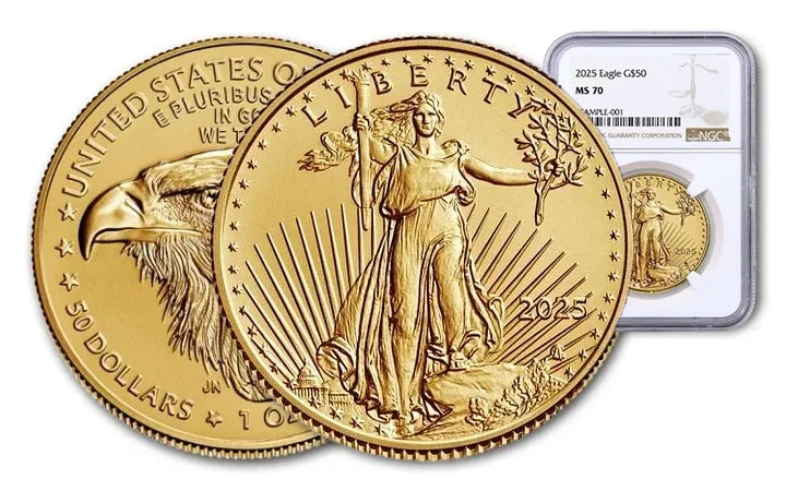 Last Day 50% OFF🔥American Eagle 2025 One Ounce Gold Uncirculated Coin