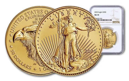 Last Day 50% OFF🔥American Eagle 2025 One Ounce Gold Uncirculated Coin