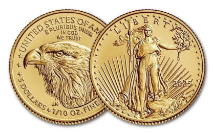 Last Day 50% OFF🔥American Eagle 2025 One Ounce Gold Uncirculated Coin
