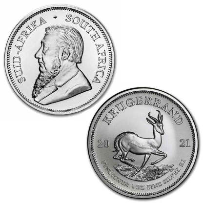 2026 South Africa 1 oz Silver Krugerrand Coin