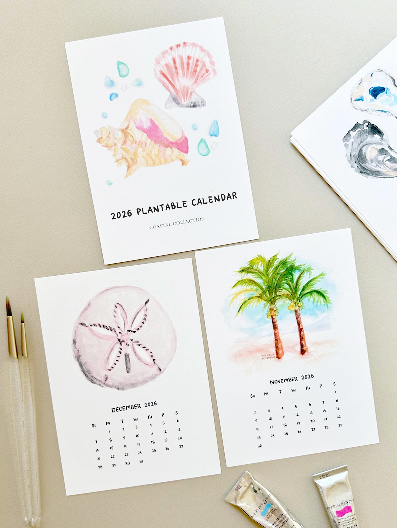 ✨New Arrivals 49% OFF Today🌱Eco-Friendly Plantable Love Seed Calendar 2026