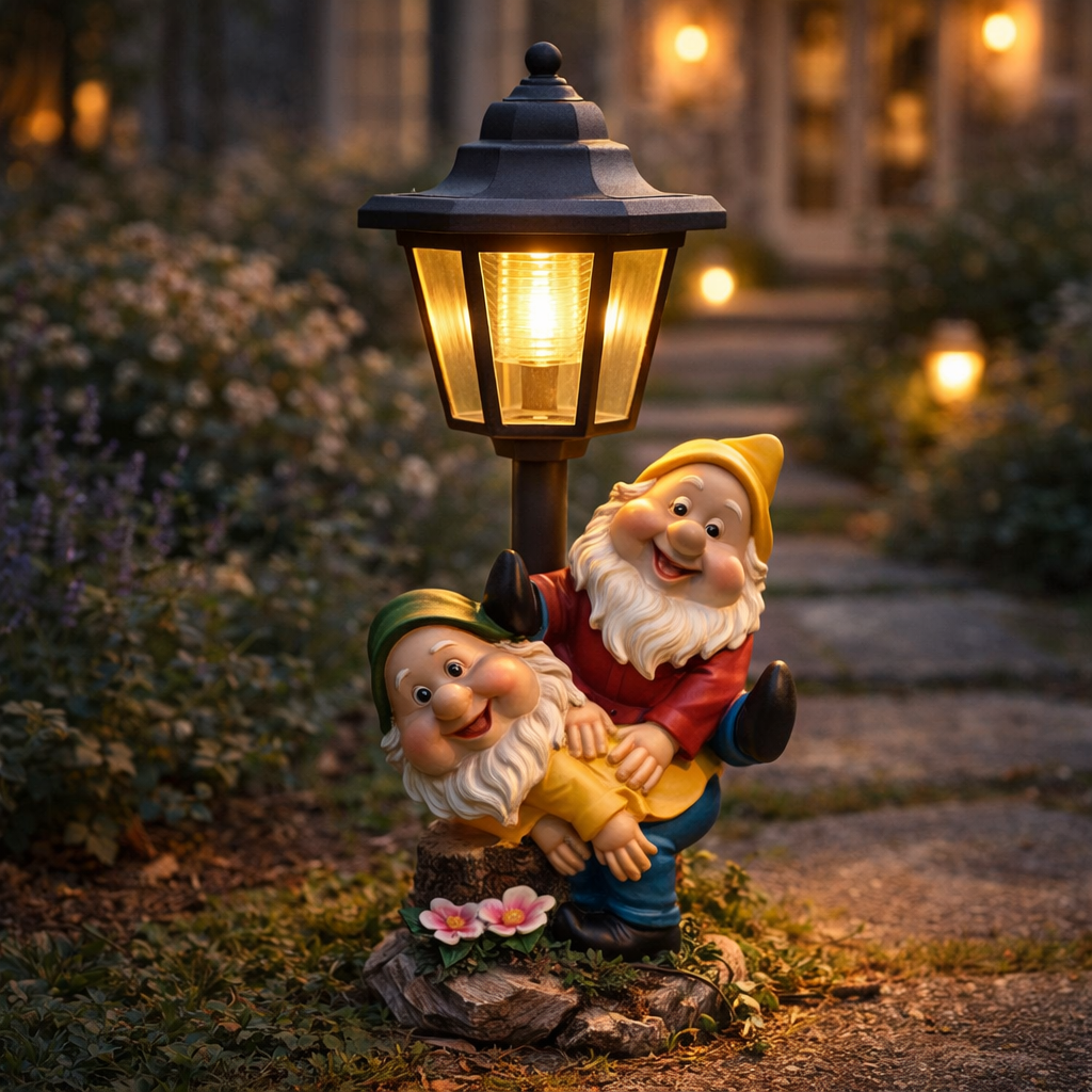🎉Last Day 50% OFF❤Solar Bulldog Garden Statue Light